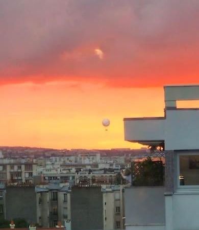 Nice Loft With Romantic View Over The Eiffel Tower Paryż Zewnętrze zdjęcie